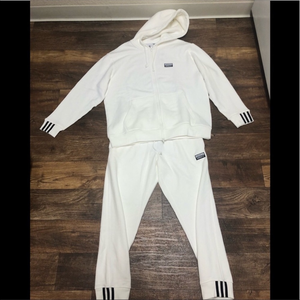 Adidas Hoodie Sweatsuit WITH Matching cap!!!!